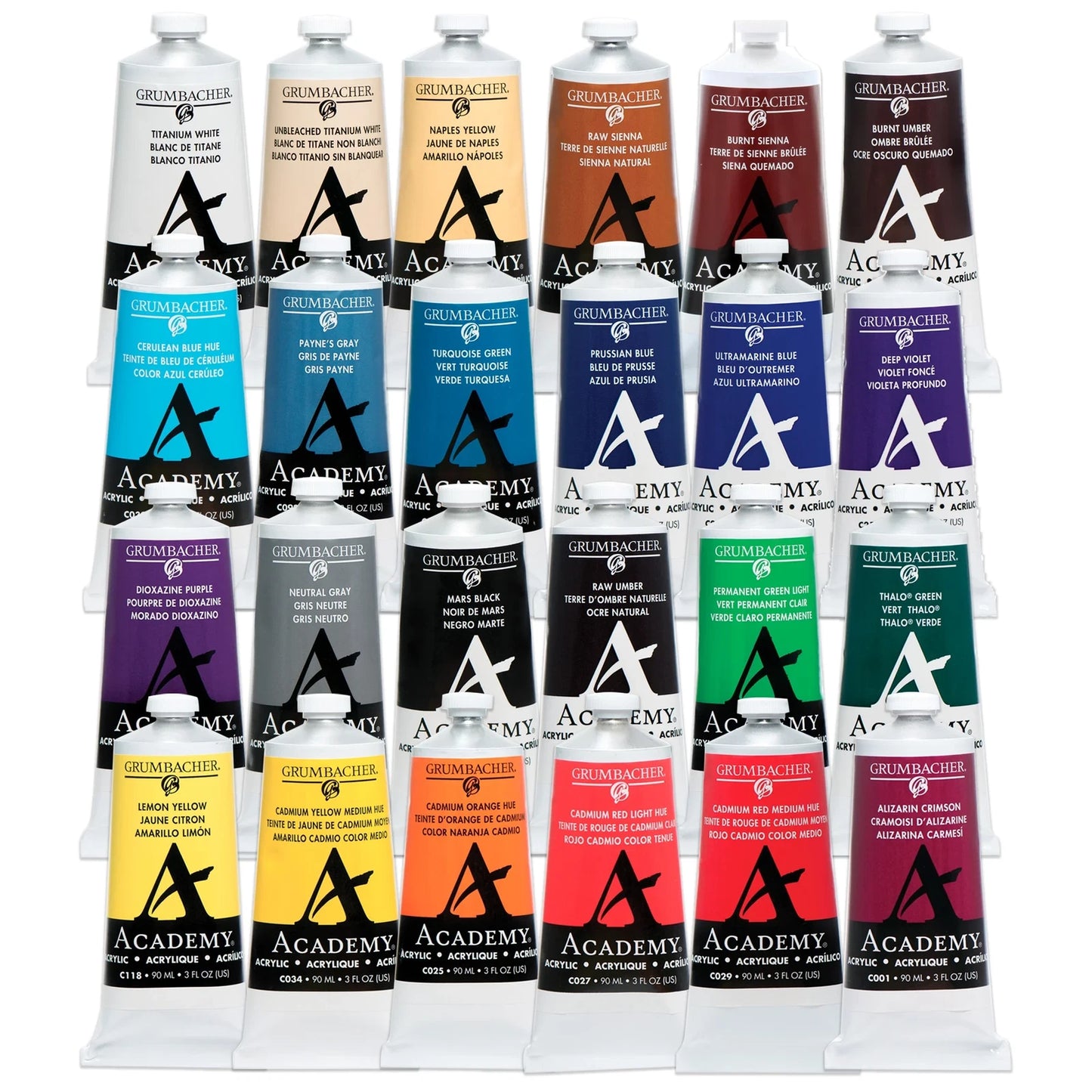 GRUMBACHER ACADEMY ACRYLIC PAINT