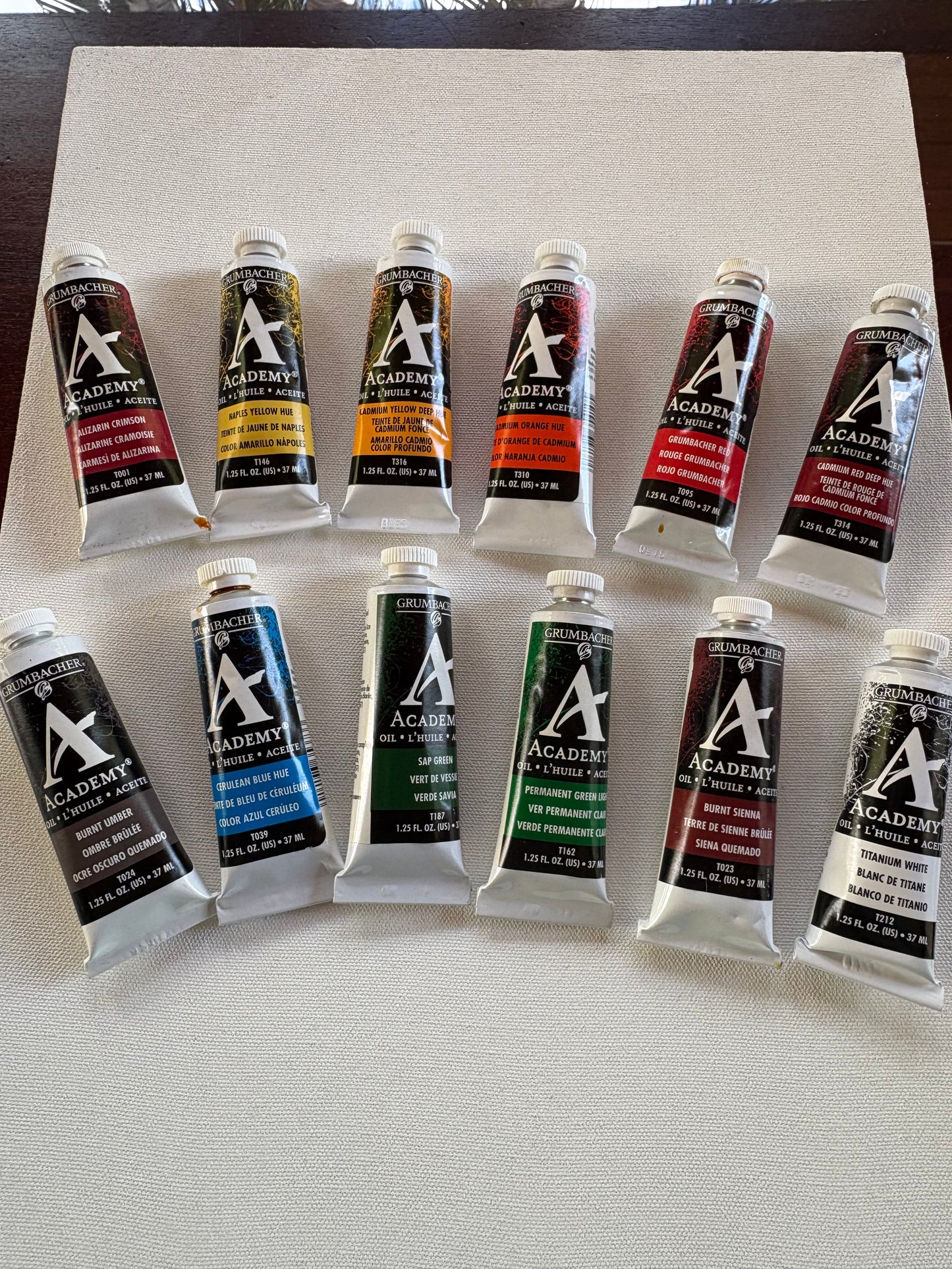 GRUMBACHER OIL PAINT